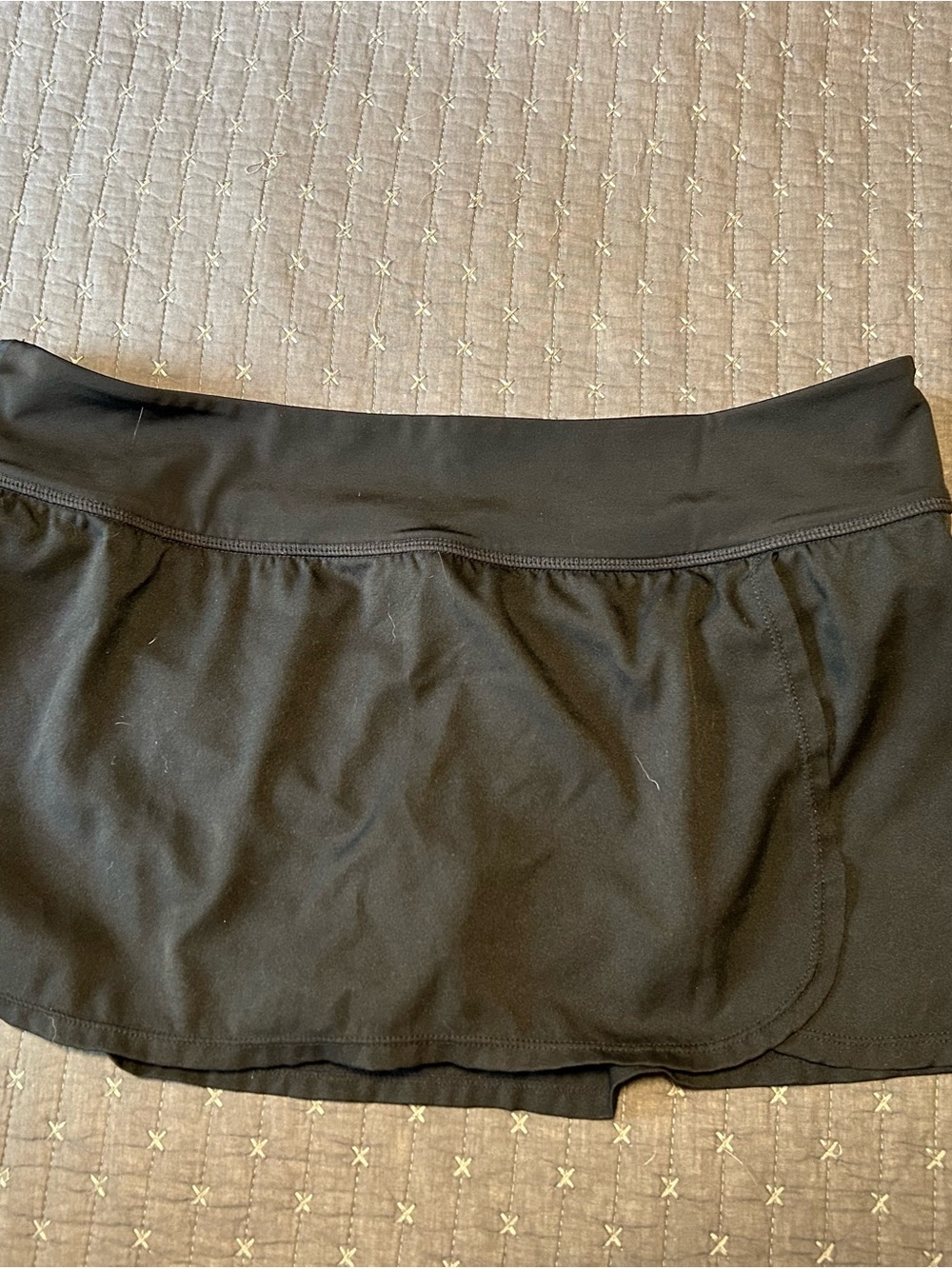 Nike Black Active Swim Skort